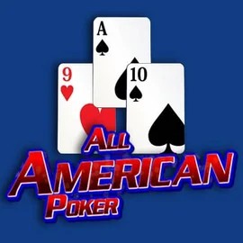 All American Poker slot visual from RTG (Reel Time Gaming) available on greatsslots.de